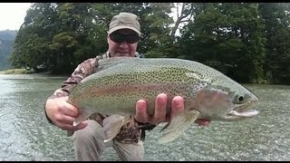 ** Rapala Spin Fishing for large New Zealand Trout! **