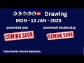 powerball drawing live results 13 january 2025 powerball drawing live today