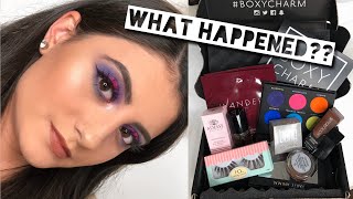 Worst box ever... | AUGUST BOXYCHARM Try-On | Laura Lee Party Animal Palette HONEST Review