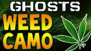 COD Ghosts "WEED CAMO" Would It Make Your K/D "HIGHER" & (New Gun DLC Discussion) | Chaos