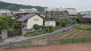 JR京都線  高槻→京都 新快速が普通列車に抜かれるって… 22.05.16 West Japan Railway / Kyoto line