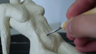 Tutorial. Sculpting a female body. Full process.