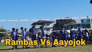 Rambas Vs Aayojok Quate Final Khull Volleyball Tournament Devchuli_14 Daldale Bazar🏐🎖 #volleyball