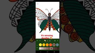 it's amazing doodles 🎨 #viral #trend #trending #explore #shorts #youtubeshorts #short #butterfly