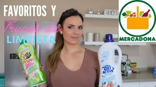 FAVORITOS Y TRUCOS de LIMPIEZA💧MERCADONA // FAMILIABOMBONASO