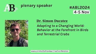 ABL:AOC 2024 Plenary 6 / Dr. Simon Ducatez