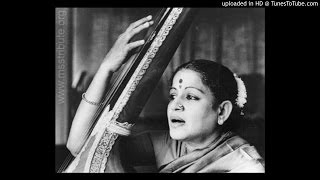 MS Subbulakshmi-Gurulekha Yetuvanti- Gourimanohari-Jhampa-Thyagaraja