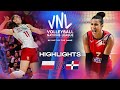 🇵🇱 POL vs. 🇩🇴 DOM - Highlights | Week 3 | Women's VNL 2024