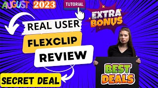 FlexClip Review | FlexClip Demo | FlexClip Bonus 🎁 |  FlexClip Tutorial👇