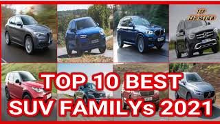 10 BEST FAMILYs SUV CARS 2021 | CAR REVIEW 2021