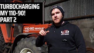 Turbocharging my Fiat NH 110-90! Part 2