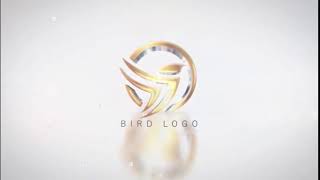 2519  - Clean Elegant Logo Reveal glow luxury company intro animation