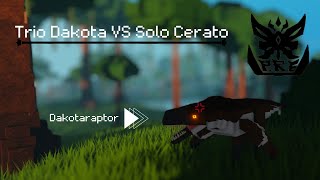 P.R.E Trio Dakota Pack VS Solo Cerato | P.R.E-Project Rebirthed Extinction | Roblox |