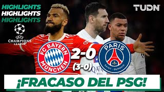 HIGHLIGHTS | Bayern 2(3)-(0)0 PSG | Champions League 2022/23 - 8vos | TUDN