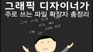 Jpg와 png이미지의 차이점 | 2D, 3D, 영상 디자이너가 쓰는 파일 확장자 총정리