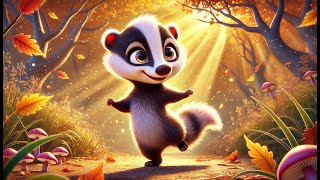 Bella The Badger's Forest Dance Adventure - Sing Along Kids Nursery Rhyme