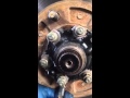 CV axle on Toyota Land Cruiser