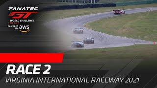 RACE 2 | VIRGINIA | Fanatec GT World Challenge Powered by AWS AMERICA 2021