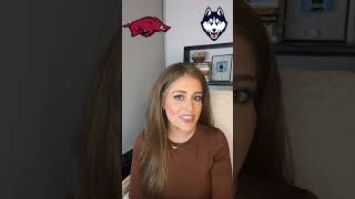 March Madness Sweet 16 Predictions: Arkansas Will Upset UConn #marchmadness #collegebasketball #cbb