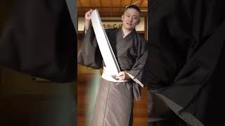 How to wear a kimono #samurai #kimono #japan