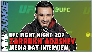 Zarrukh Adashev plans to defeat 'one of the best' in flyweight division | #UFCVegas56 media day