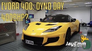 JayEmm's Lotus Diary: The Evora 400 goes on the Dyno