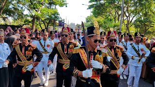 Seni Tari Rudat Raudhatul Jannah acara Maulid Nabi Kecicang Islam 2024