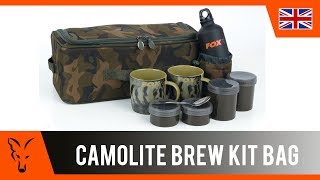 ***CARP FISHING TV***  Camolite Brew Kit Bag