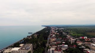 Kobuleti morning, Drone video | Утро в Кобулети с коптера | ქობულეთი