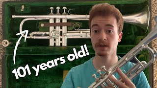 Antique 1923 Boston Musical Instrument Co. Model 11 Trumpet! | Show & Tell/Review