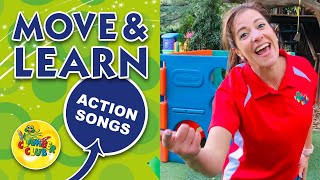Kids action songs in English - The Funky Monkey fun fitness dance with Clamber Club
