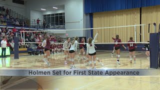 Holmen volleyball preps for first state appearance