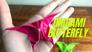 MAKE ORIGAMI BUTTERFLY STEP BY STEP