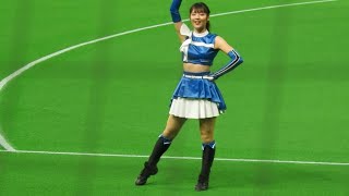 ＜2022.7.18西武戦＞少数精鋭なファイターズガールによるスターター送り出し