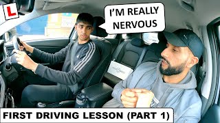 FIRST Driving Lesson (Lesson 1 Part 1 - Raajan's Driving Journey) - What to expect