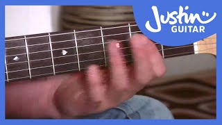 Classic 12 Bar Blues Shuffle Rhythms - Stage 9 Guitar Lesson - Guitar for Beginners [BC-194]