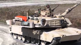 M1 Abrams Tanks Firing - U.S. Marines
