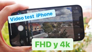 Video test iPhone prueba de video en iPhone 2022  VALE LA PENA?