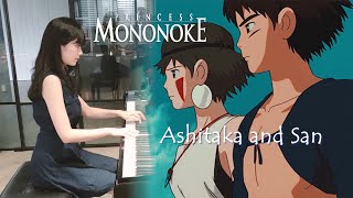 Ashitaka and San [Piano] | アシタカとサン | Princess Mononoke | もののけ姫 | 魔法公主