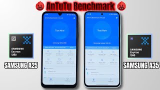 Samsung A25 vs Samsung A35 Antutu Comparison | Exynos 1280 vs Exynos 1380