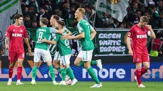 SV Werder Bremen - 1. FC Köln 2:1 (1:1). Der FC weiterhin katastrophal schlecht!