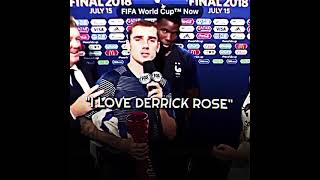 I love Derrick Rose ♥️🥀#nba #derrickrose #griezmann #shorts