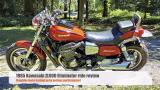 1985 Kawasaki ZL900 Eliminator - Ride Review - Rolling Burnouts!