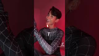 Plastique as Spider-Man transition