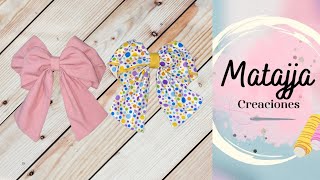 DIY Easy🎀como hacer un hermoso Lazo de tela moño mariposa#economico #moño