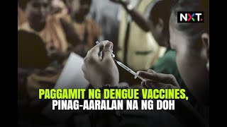 Paggamit ng dengue vaccines, pinag-aaralan na ng DOH