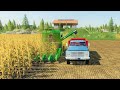 Its time to harvest corn and bale hay with old tractors | Back in my day 7 | Farming simulator 19