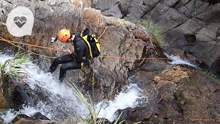 勇闖屏南死神石澗　玩齊瀑降跳潭瀡滑梯