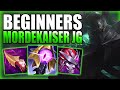 HOW TO PLAY MORDEKAISER JUNGLE & CARRY FOR BEGINNERS IN S12! - Best Build/Runes S+ League of Legends