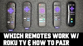 Roku TV How To Pair Remote - Which Remotes Work With Roku TV? Roku TV Remotes Comprehensive Guide